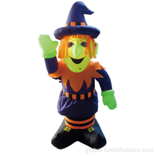 Inflatable Halloween Decorations Hot inflatable witch for Halloween party Factory